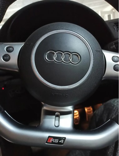 Sticker gel audi rs4 volant - audi,