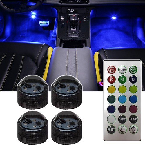 Luce led multicolore - 4x,