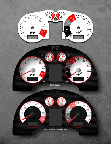 Audi mk1 cluster - mk1, 8n
